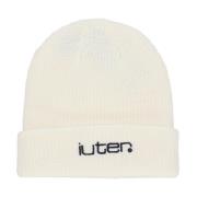 Iuter Vit Grid Beanie Mössa Beige, Unisex