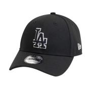 New Era LA Dodgers Pop Outline Keps Black, Herr