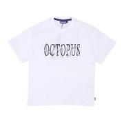 Octopus Tentakler Logo Tee Vit White, Herr