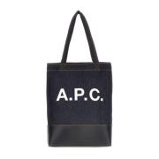 A.p.c. Axelväskor Blue, Dam