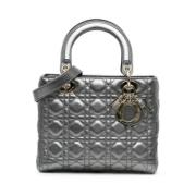 Dior Vintage Pre-owned Laeder dior-vskor Gray, Dam