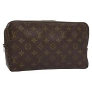 Louis Vuitton Vintage Pre-owned Canvas kuvertvskor Brown, Dam