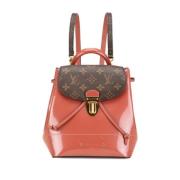 Louis Vuitton Vintage Pre-owned Laeder ryggsckar Pink, Dam