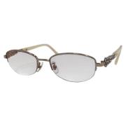 Dior Vintage Pre-owned Glas solglasgon White, Dam