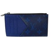 Louis Vuitton Vintage Pre-owned Laeder plnbcker Blue, Herr