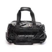 Yves Saint Laurent Vintage Pre-owned Canvas handvskor Black, Dam