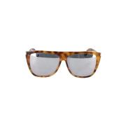 Yves Saint Laurent Vintage Pre-owned Acetat solglasgon Multicolor, Dam