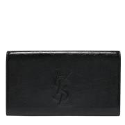 Yves Saint Laurent Vintage Pre-owned Tyg kuvertvskor Black, Dam