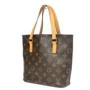 Louis Vuitton Vintage Pre-owned Canvas axelremsvskor Brown, Dam