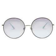 Dior Vintage Pre-owned Metall solglasgon Gray, Dam