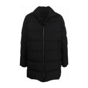 Emporio Armani Svart Quiltad Pufferjacka Black, Herr