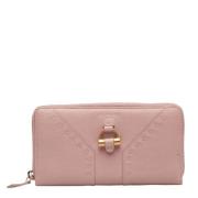 Yves Saint Laurent Vintage Pre-owned Laeder plnbcker Pink, Dam