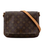 Louis Vuitton Vintage Pre-owned Laeder louis-vuitton-vskor Brown, Dam