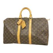 Louis Vuitton Vintage Pre-owned Canvas louis-vuitton-vskor Brown, Dam