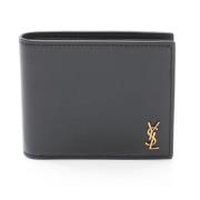 Yves Saint Laurent Vintage Pre-owned Laeder plnbcker Black, Dam