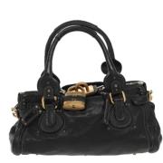 Chloé Pre-owned Pre-owned Laeder handvskor Black, Dam