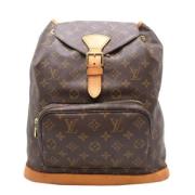 Louis Vuitton Vintage Pre-owned Canvas ryggsckar Brown, Dam