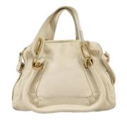 Chloé Pre-owned Pre-owned Laeder handvskor Beige, Dam