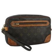 Louis Vuitton Vintage Pre-owned Canvas kuvertvskor Brown, Dam