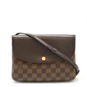 Louis Vuitton Vintage Pre-owned Canvas louis-vuitton-vskor Brown, Dam