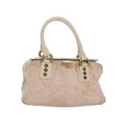 Louis Vuitton Vintage Pre-owned Canvas handvskor Pink, Dam