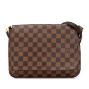 Louis Vuitton Vintage Pre-owned Canvas louis-vuitton-vskor Brown, Dam