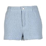 IRO Bomullsblandning Casual Shorts Blue, Dam