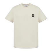 Stone Island T-shirt med logotyp Green, Herr