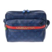 Louis Vuitton Vintage Pre-owned Canvas louis-vuitton-vskor Blue, Dam