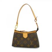 Louis Vuitton Vintage Pre-owned Tyg louis-vuitton-vskor Brown, Dam