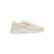 Copenhagen Shoes Vita Sneakers med Unik Design Beige, Dam