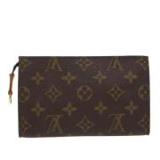 Louis Vuitton Vintage Pre-owned Canvas necessrer Brown, Dam