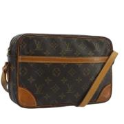 Louis Vuitton Vintage Pre-owned Canvas louis-vuitton-vskor Brown, Dam