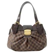 Louis Vuitton Vintage Pre-owned Canvas louis-vuitton-vskor Brown, Dam