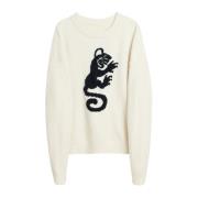 Soulland Sunny jumper White, Dam