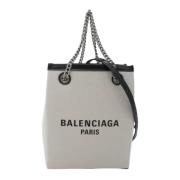 Balenciaga Vintage Pre-owned Canvas balenciaga-vskor White, Dam