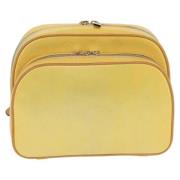 Louis Vuitton Vintage Pre-owned Laeder ryggsckar Yellow, Dam