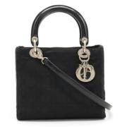 Dior Vintage Pre-owned Canvas dior-vskor Black, Dam