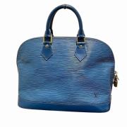 Louis Vuitton Vintage Pre-owned Laeder handvskor Blue, Dam