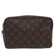 Louis Vuitton Vintage Pre-owned Canvas kuvertvskor Brown, Dam