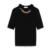 Paco Rabanne Svarta T-shirts och Polos Black, Dam