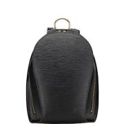 Louis Vuitton Vintage Pre-owned Laeder ryggsckar Black, Dam