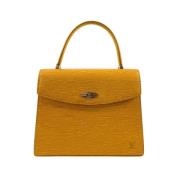 Louis Vuitton Vintage Pre-owned Laeder louis-vuitton-vskor Yellow, Dam