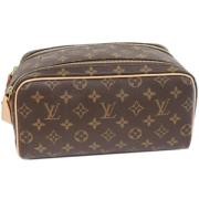 Louis Vuitton Vintage Pre-owned Canvas kuvertvskor Brown, Dam