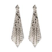 Paco Rabanne Earrings Gray, Dam