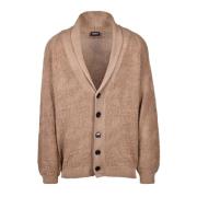 Dondup Bomull Cardigan Tröja Brown, Herr