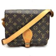 Louis Vuitton Vintage Pre-owned Tyg louis-vuitton-vskor Brown, Dam