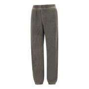 Kaos Bomullsblandning Jogger med Elastisk Midja Gray, Dam