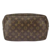 Louis Vuitton Vintage Pre-owned Canvas kuvertvskor Brown, Dam