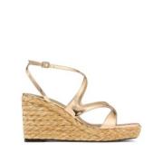 Jimmy Choo Ayla Espadrilles - Stiliga sommarskor Yellow, Dam